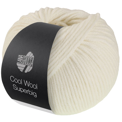 Lana Grossa Cool Wool Superbig 100 % Merino 80 m 50 g