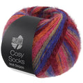 Lana Grossa Cosy Socks Multi Stripes Flauschiges Sockengarn mit Streifen