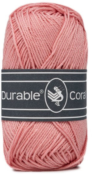 Durable Coral Baumwollgarn merzerisiert 125 m 50 g