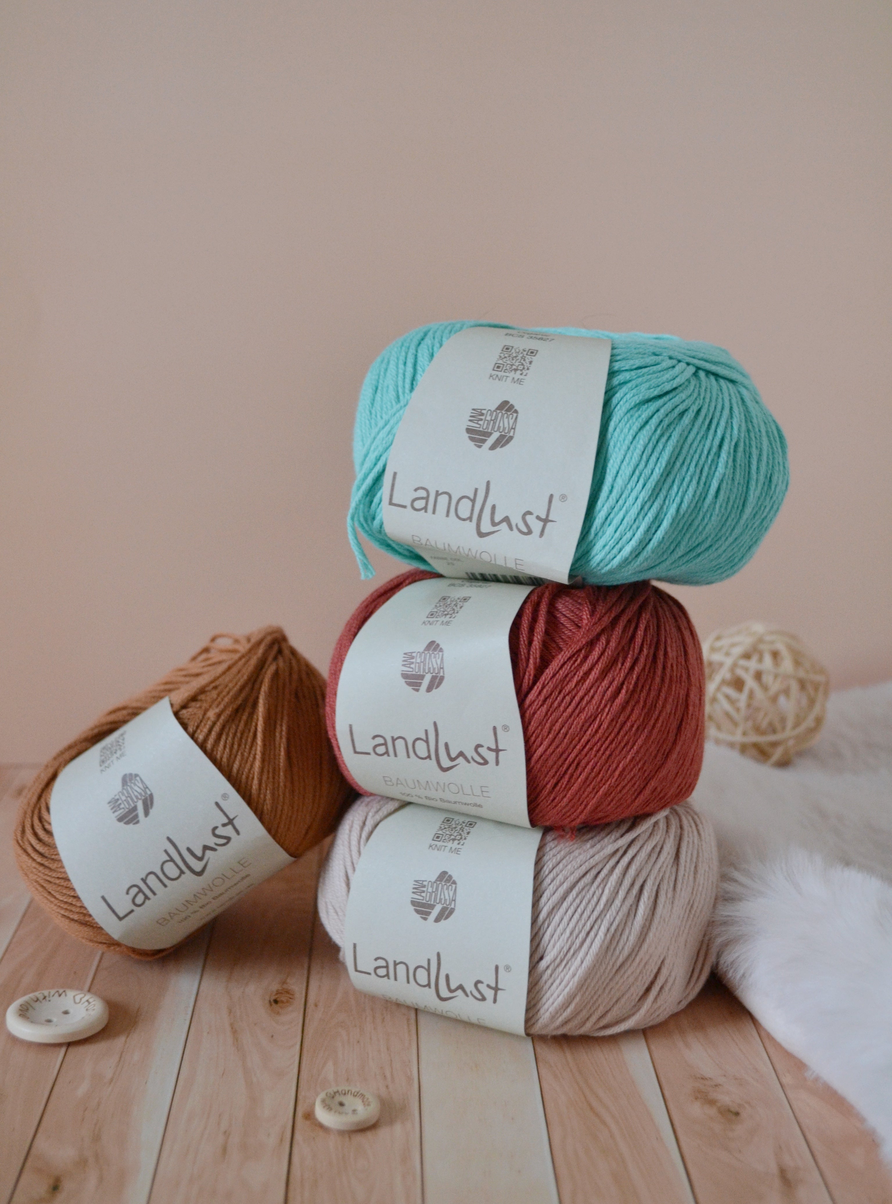 Lana Grossa Landlust Bio Baumwolle 100% Baumwolle 105 m / 50 g