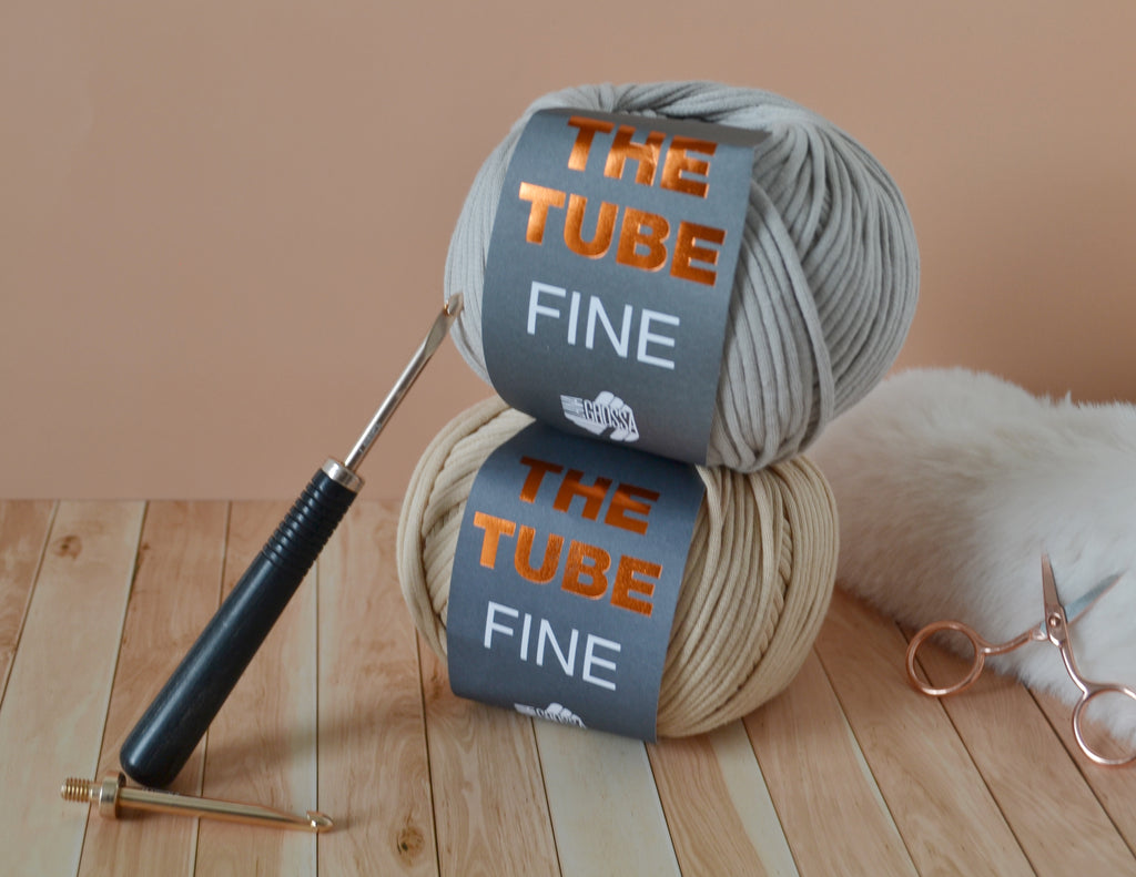 Lana Grossa The Tube Fine 140 m 100 g Schlauchgarn