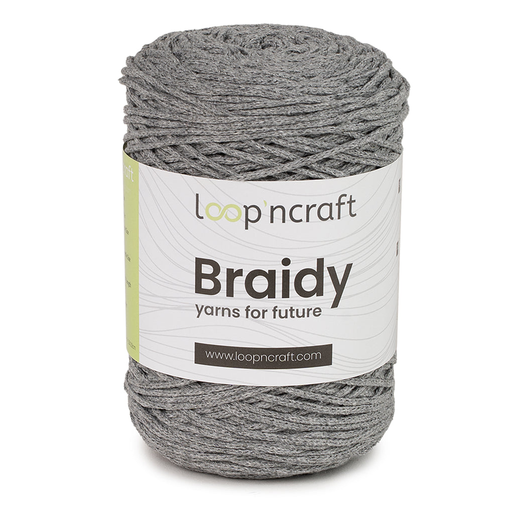 Loop'n Craft Braidy Recycling Garn