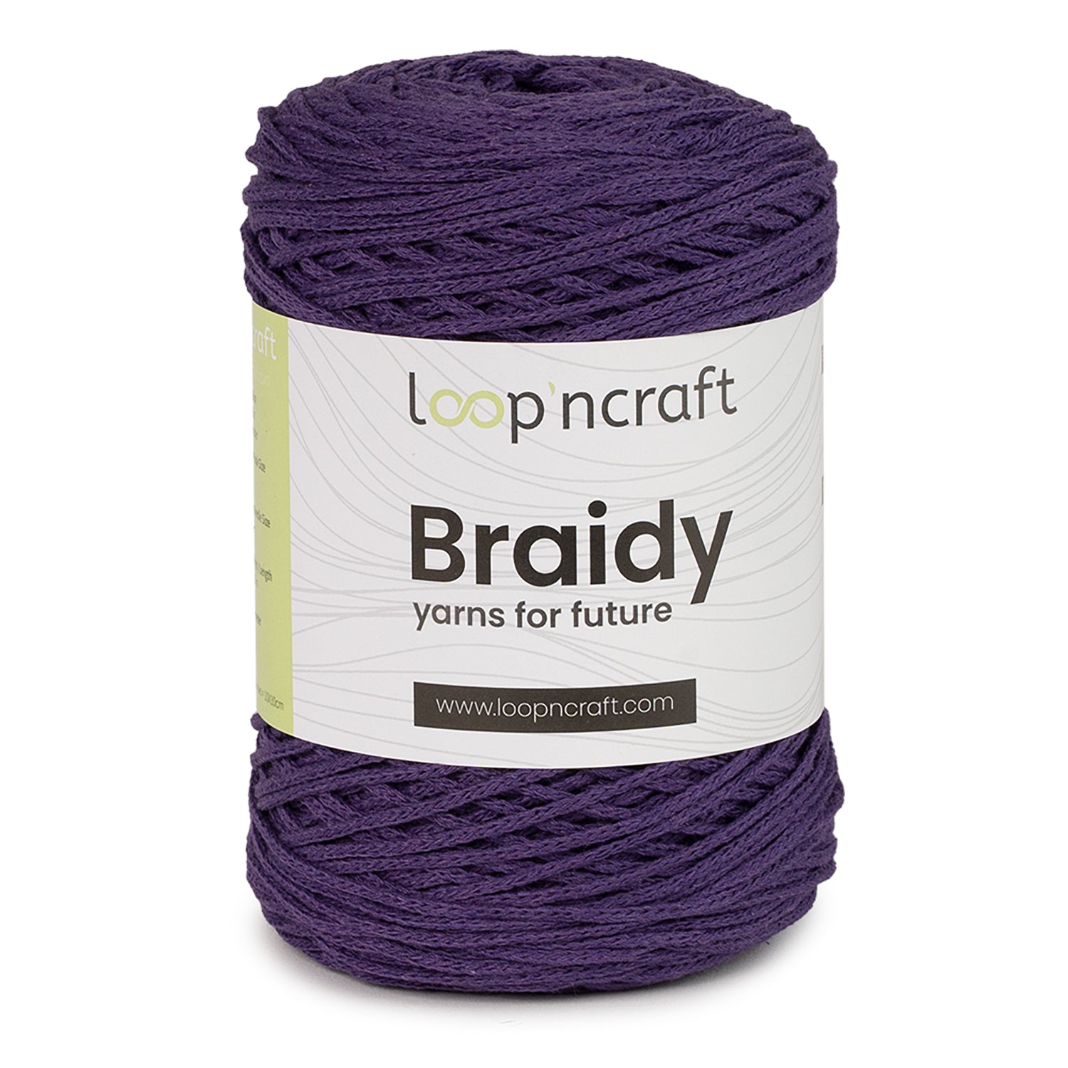 Loop'n Craft Braidy Recycling Garn