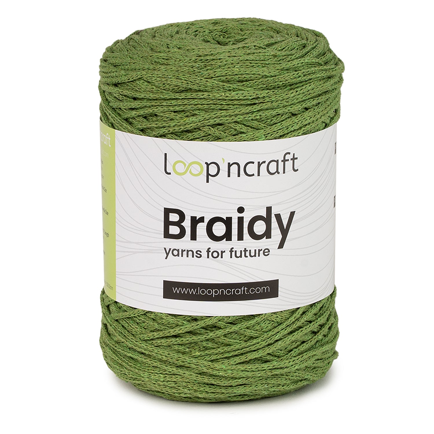 Loop'n Craft Braidy Recycling Garn