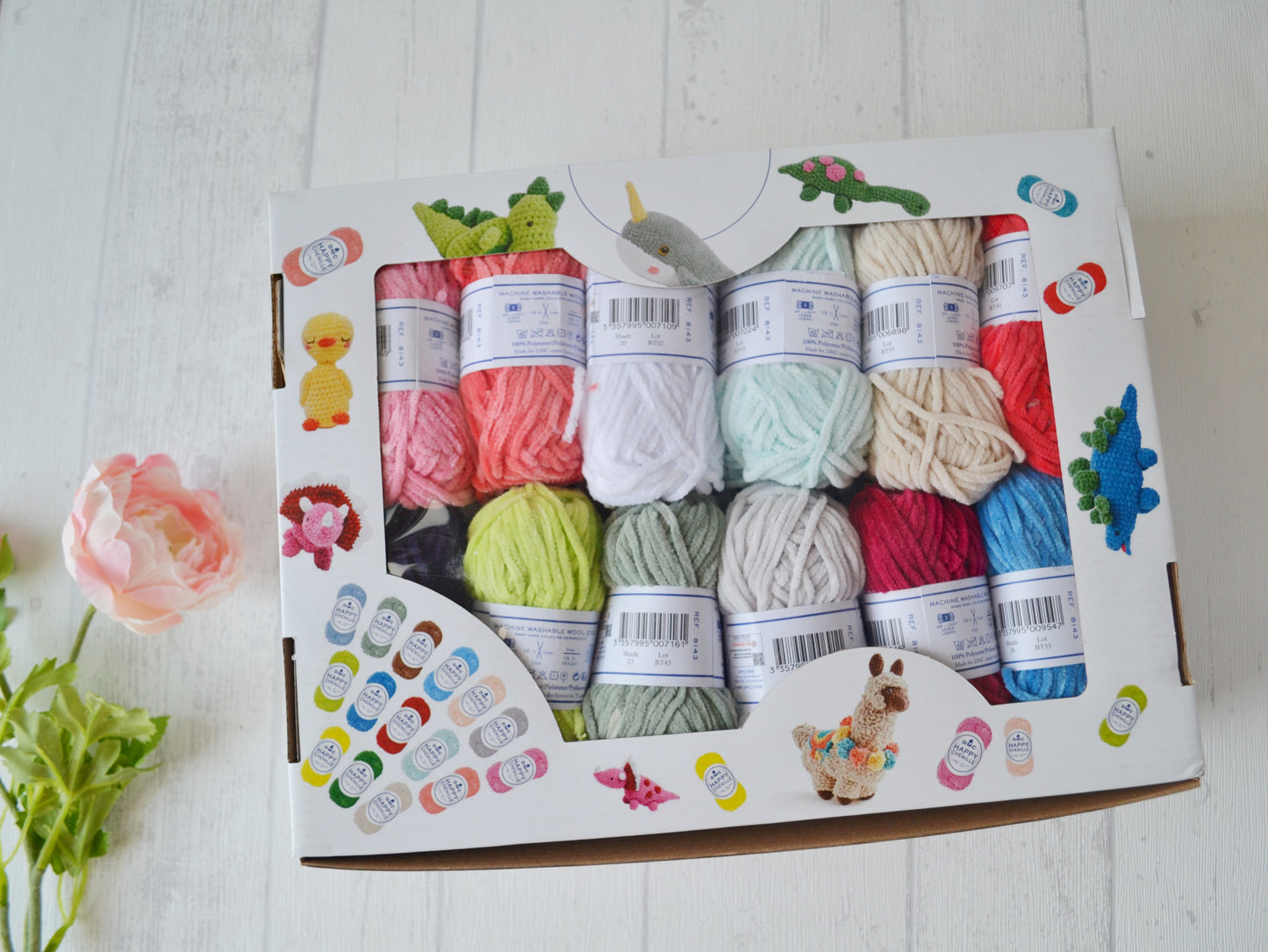 DMC Chenille Wollpaket 25er Set