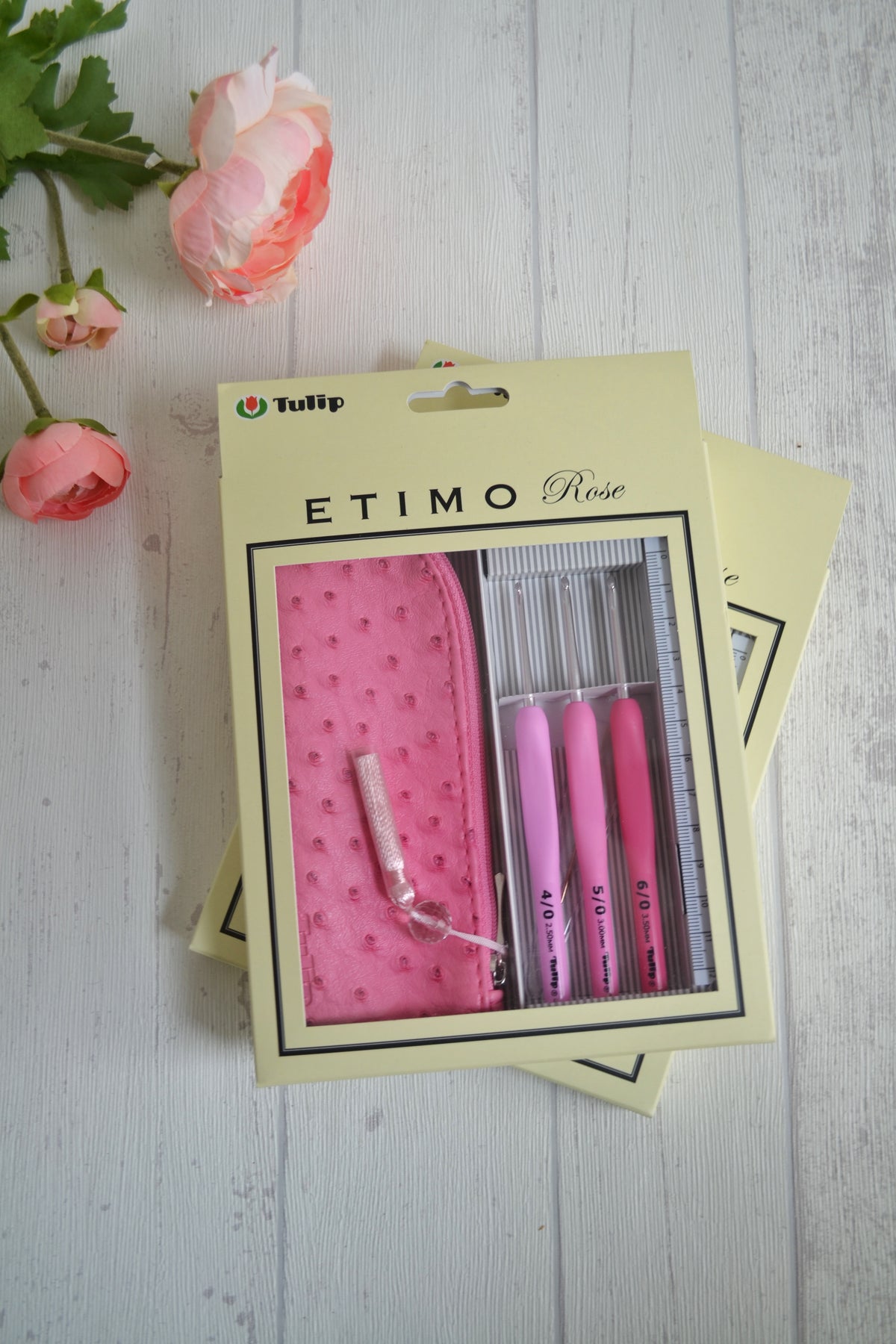 Tulip Etimo Rose Häkelnadeln 3er Set Softgriff