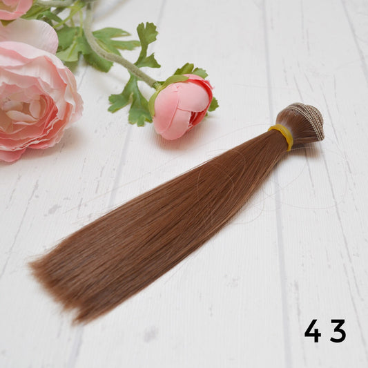 Haare zum Annähen Glatt