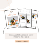 Salem im Halloweenkürbis PDF Amigurumi Anleitung Deutsch