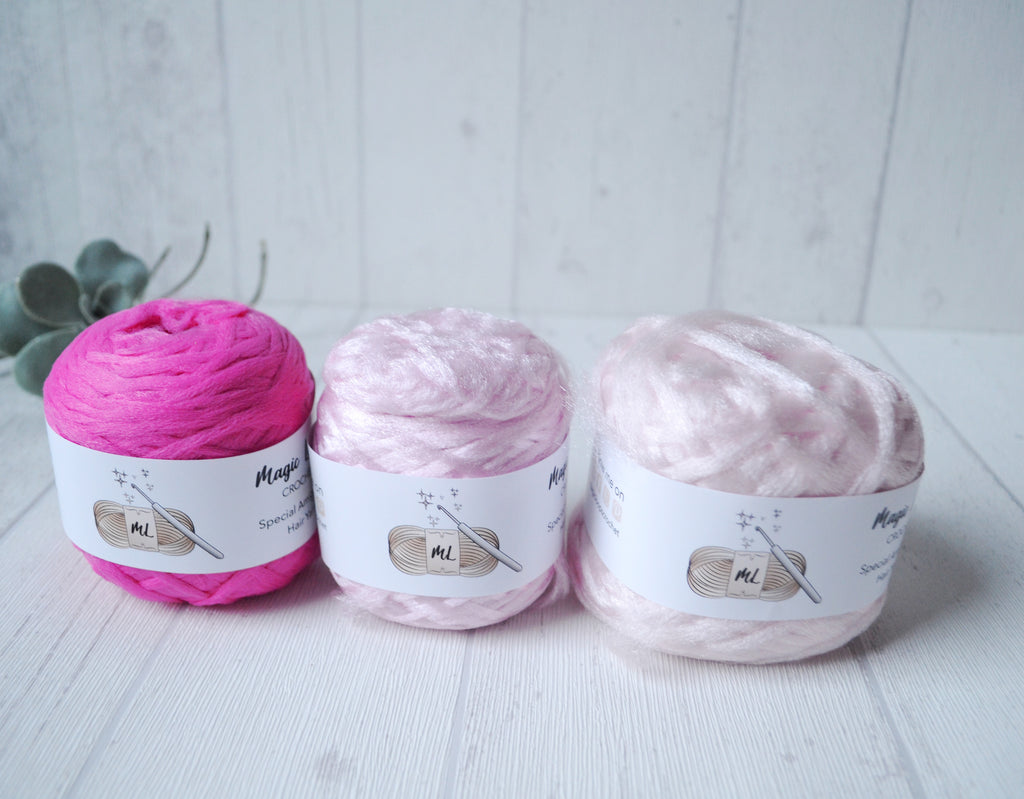 Magic Loops Amigurumi Haare