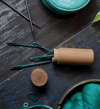 Knitpro Mindful Collection aiguilles à laine en bois lot de 3