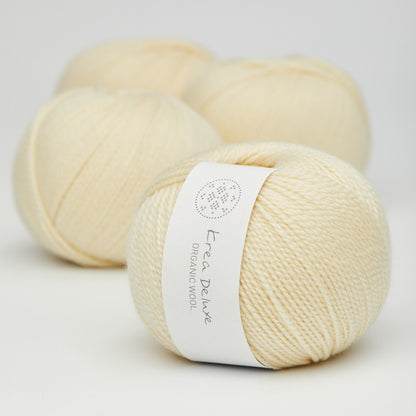 Krea Deluxe Organic Wool 1 laine biologique 100% laine vierge