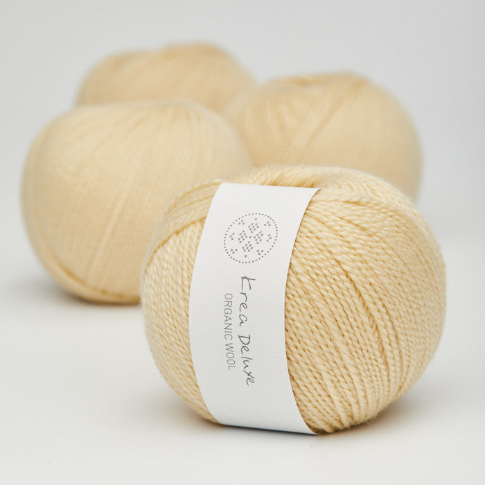 Krea Deluxe Organic Wool 1 laine biologique 100% laine vierge