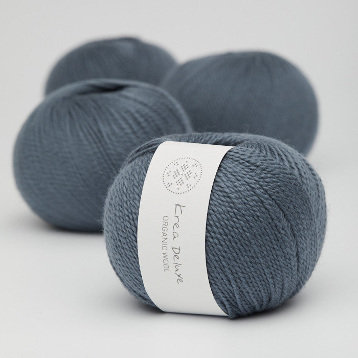 Krea Deluxe Organic Wool 1 laine biologique 100% laine vierge