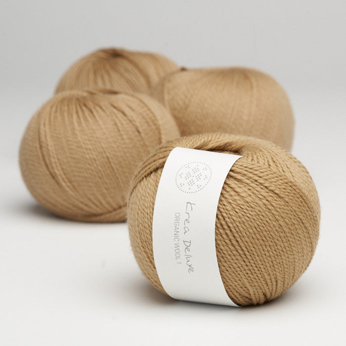 Krea Deluxe Organic Wool 1 laine biologique 100% laine vierge