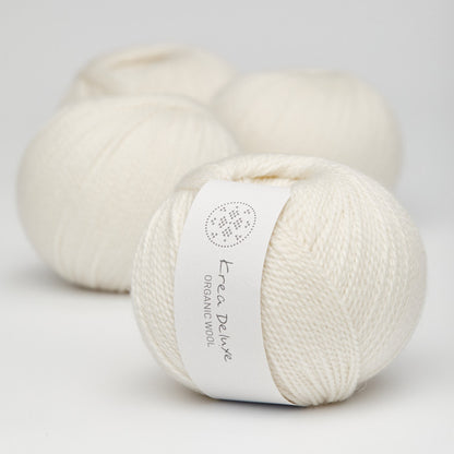 Krea Deluxe Organic Wool 1 laine biologique 100% laine vierge